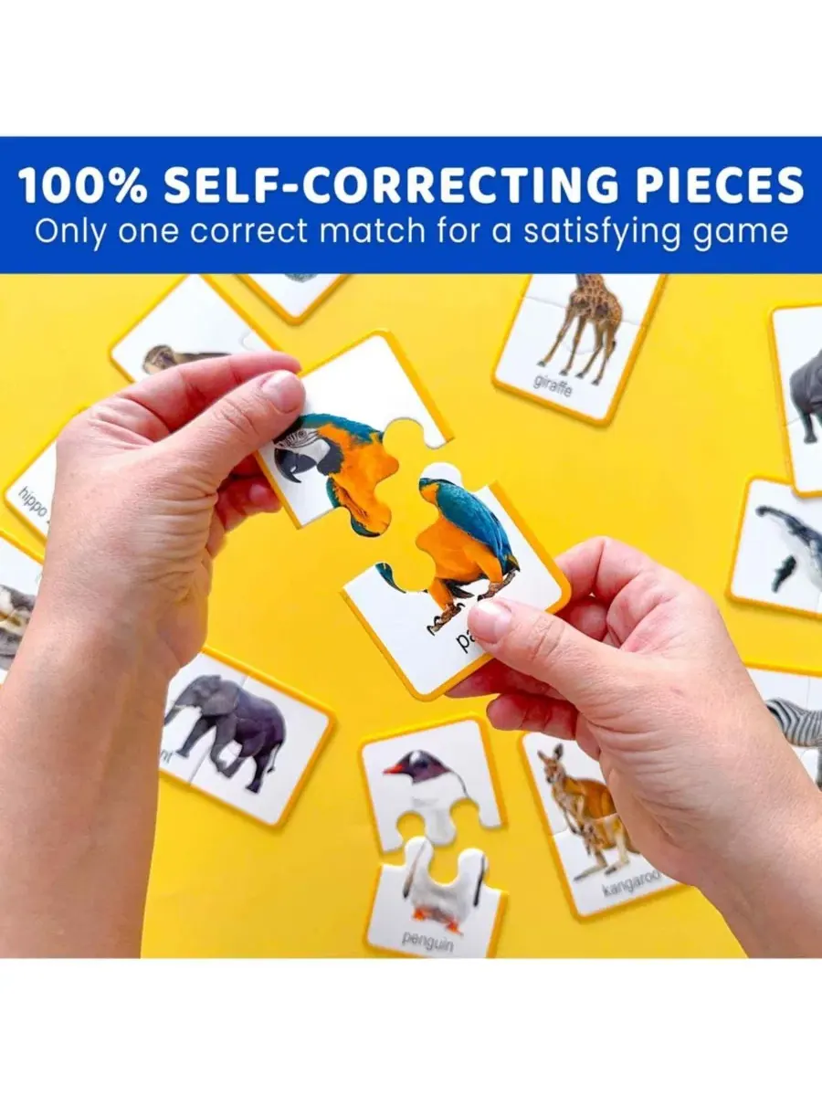 Детский пазл на сопоставление деталей (2-4 года) - 16 самокорректирующихся развивающих элементов — изображение 3 из 6