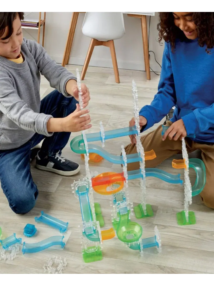 Конструктор MINDBLOWN Glow Roll Marble Run с подсветкой, 92 детали Discovery Kids — изображение 11 из 11
