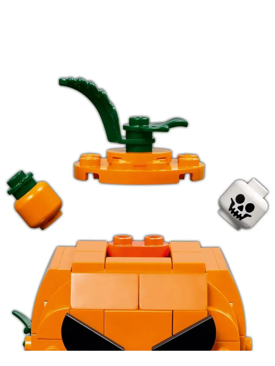 Конструктор LEGO Jack-O’-Lantern Pickup Truck 40822, 177 деталей LEGO — изображение 2 из 5
