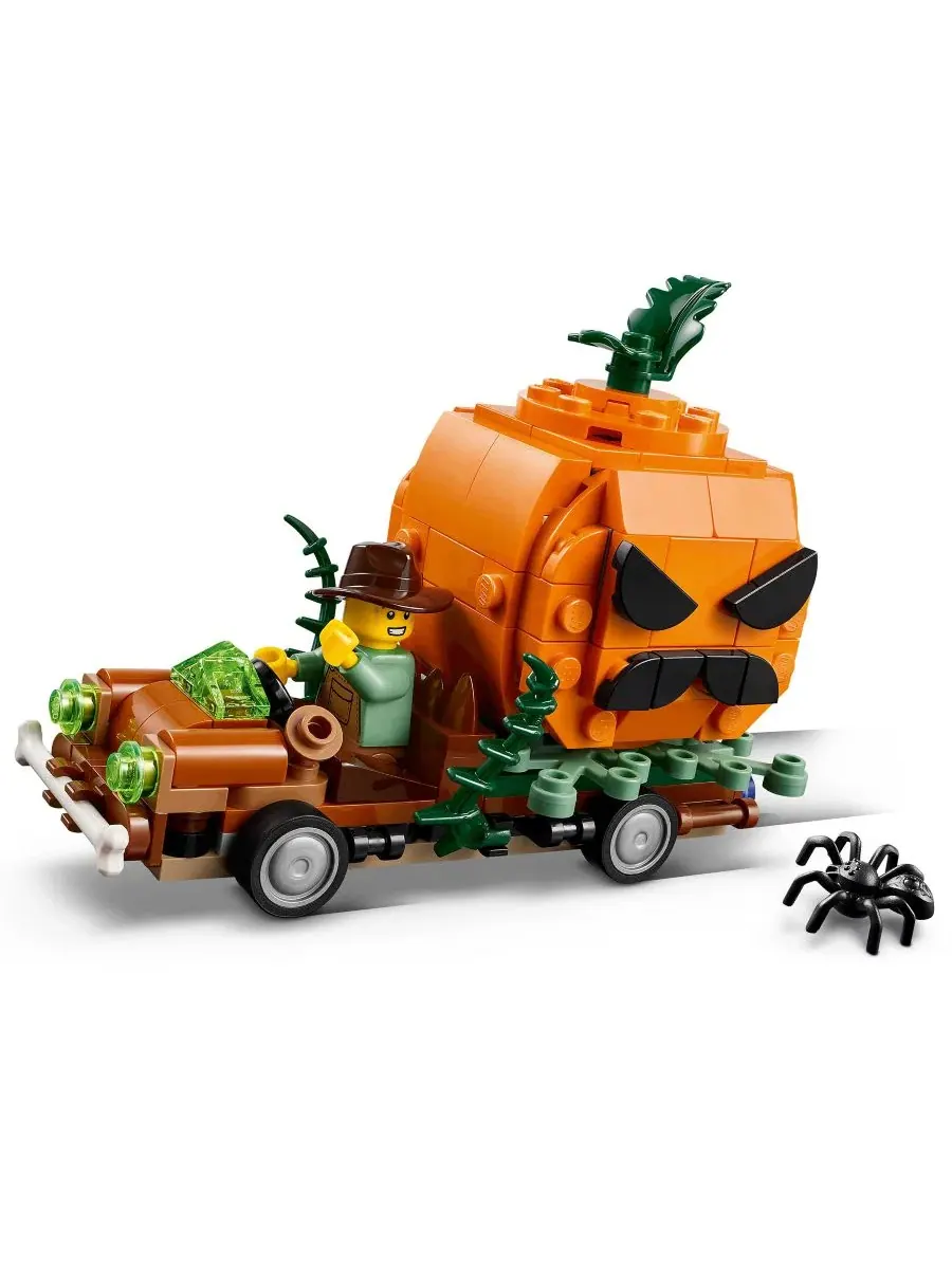Конструктор LEGO Jack-O’-Lantern Pickup Truck 40822, 177 деталей LEGO — изображение 5 из 5