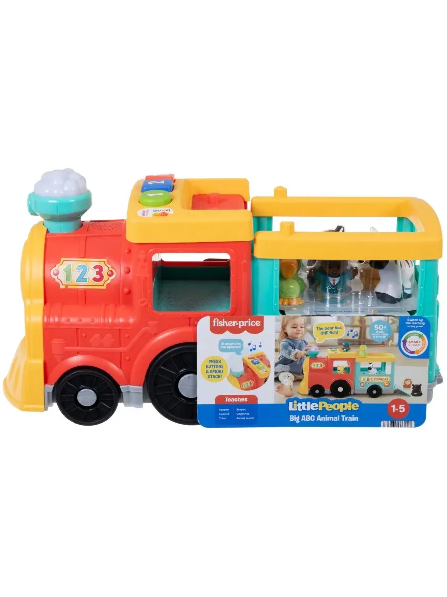 Набор "Маленькие человечки: поезд с животными ABC" Fisher Price — изображение 11 из 11