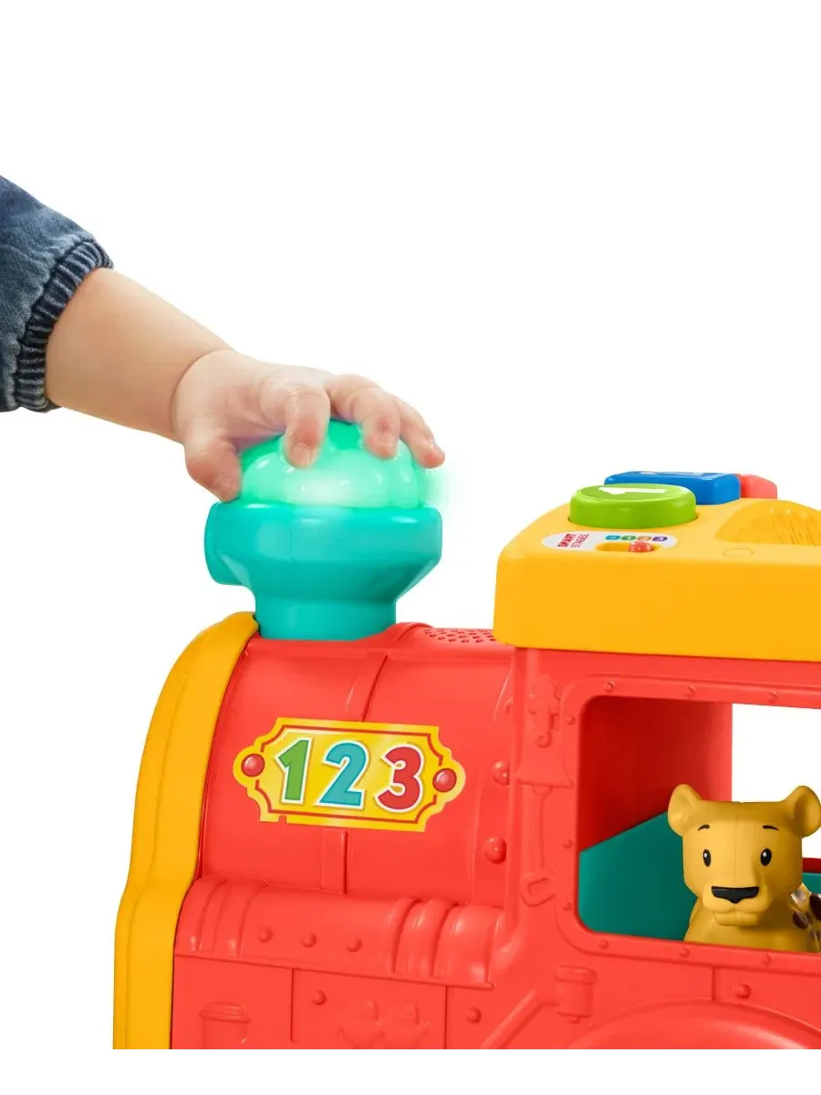 Набор "Маленькие человечки: поезд с животными ABC" Fisher Price — изображение 9 из 11