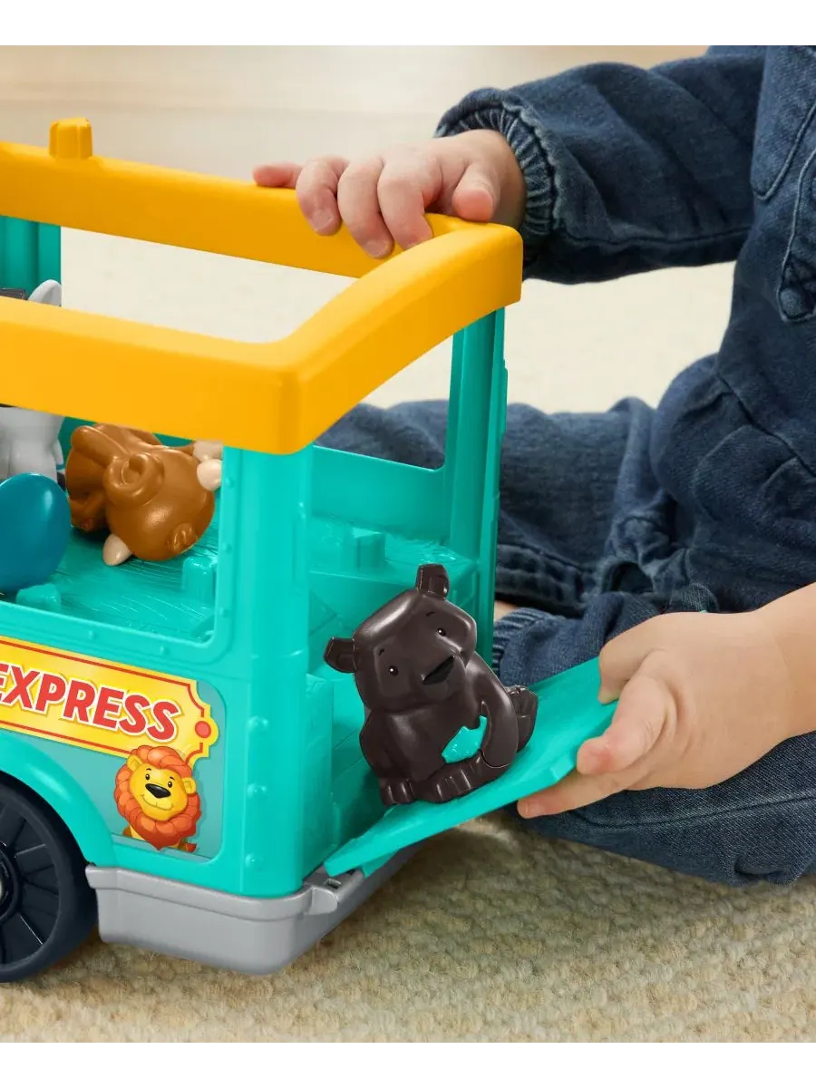Набор "Маленькие человечки: поезд с животными ABC" Fisher Price — изображение 10 из 11
