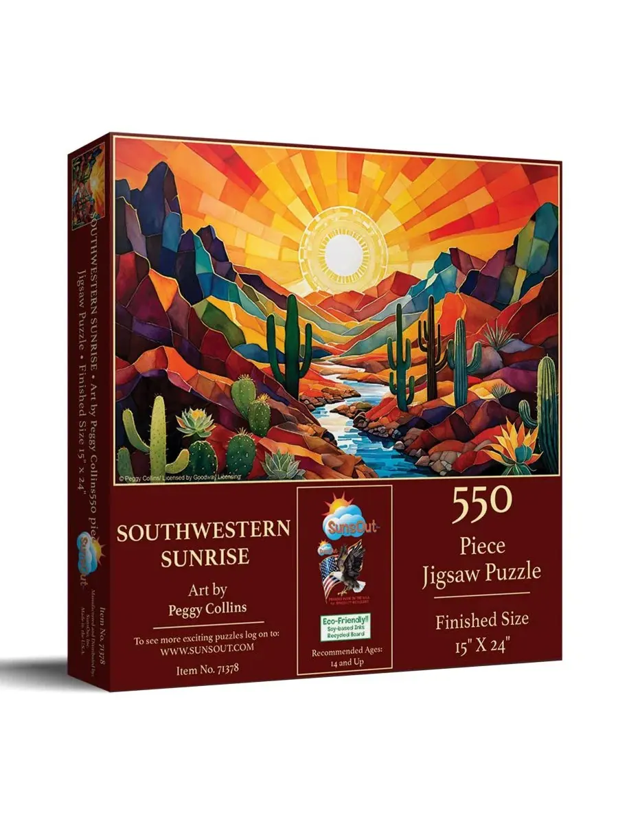 Пазл 550 деталей Southwestern Sunrise SunsOut