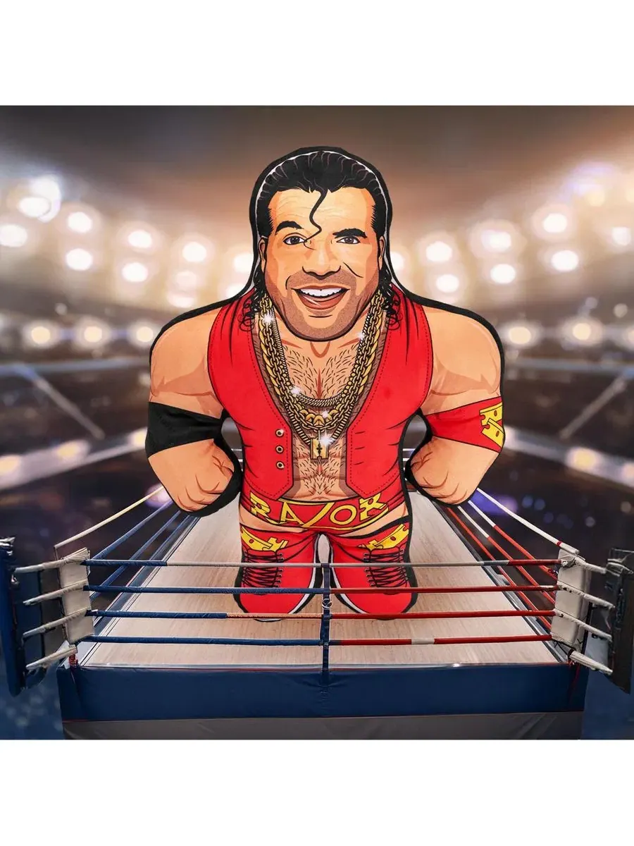 Мягкая игрушка WWE Razor Ramon 61 см Bleacher Buddy Bleacher Creatures, Open Miscellaneous — изображение 5 из 7