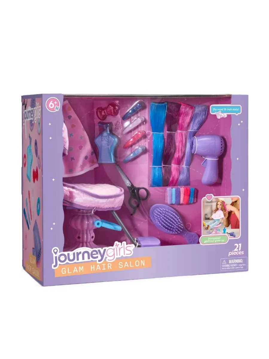 Игровой набор для салона красоты Glam Hair Salon Journey Girls — изображение 7 из 7