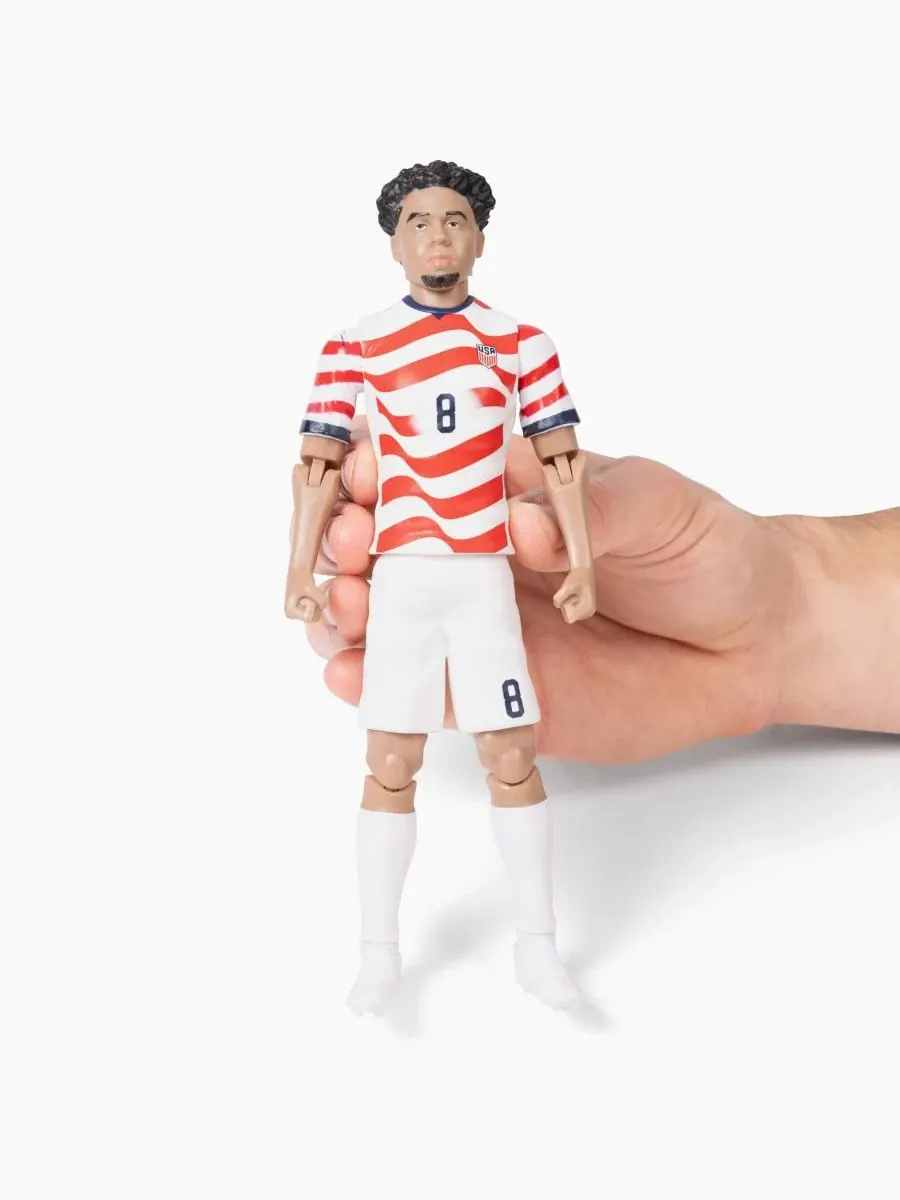 Коллекционная фигурка с 10 точками артикуляции Weston McKennie Banbo Toys, Open Miscellaneous — изображение 4 из 5