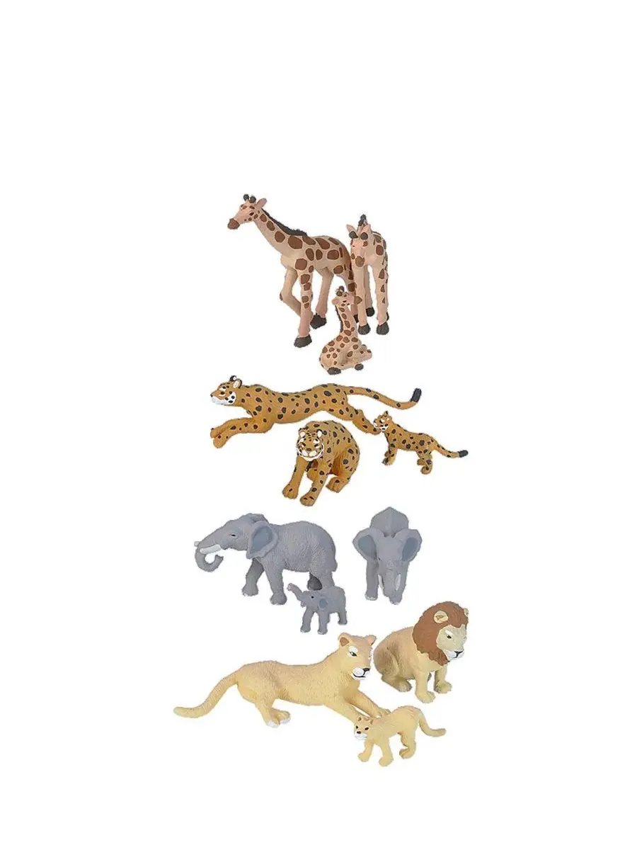Набор фигурок диких животных African Family, 12 предметов Wild Republic — изображение 2 из 2