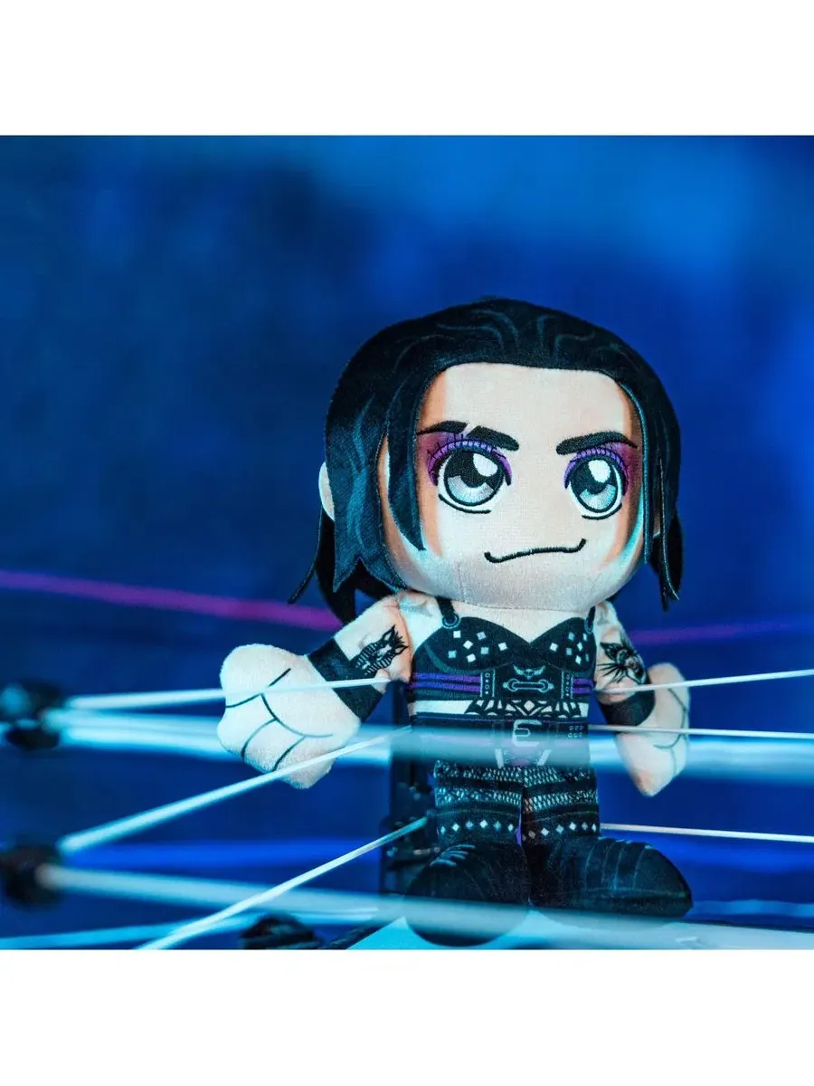 Мягкая плюшевая игрушка Курича, дива WWE Риа Рипли, высотой 20 см (20 см) - в стиле чиби Bleacher — изображение 4 из 7