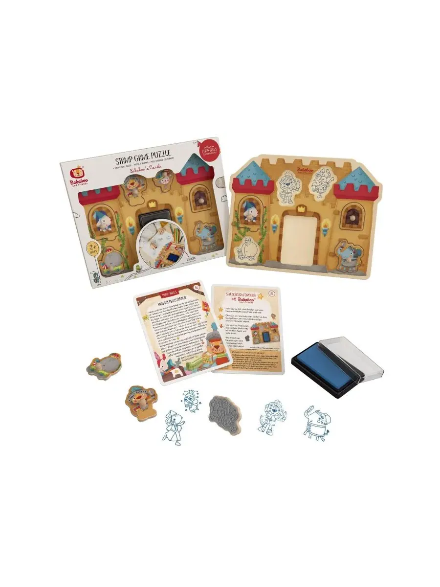 Головоломка «Замок Льва» с почтовыми марками Bababoo And Friends — изображение 5 из 7