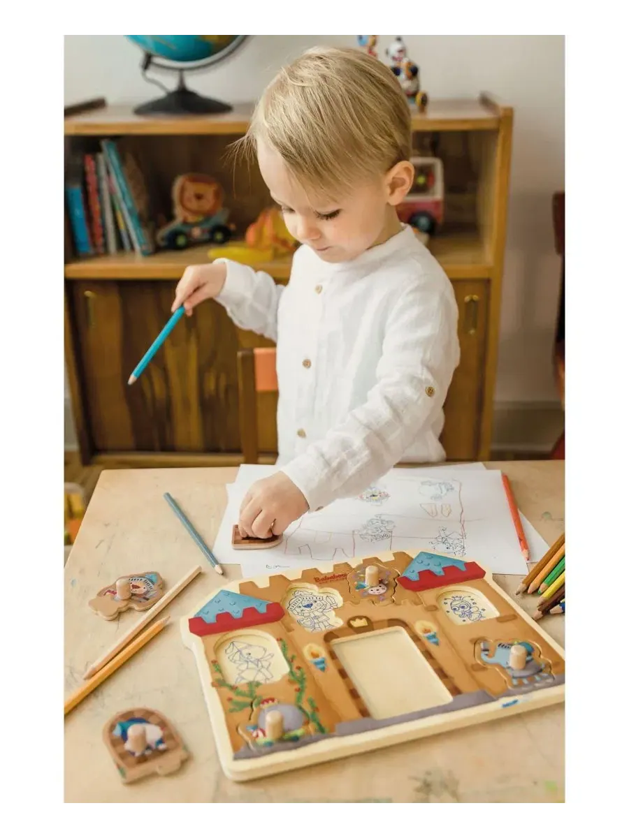 Головоломка «Замок Льва» с почтовыми марками Bababoo And Friends — изображение 7 из 7