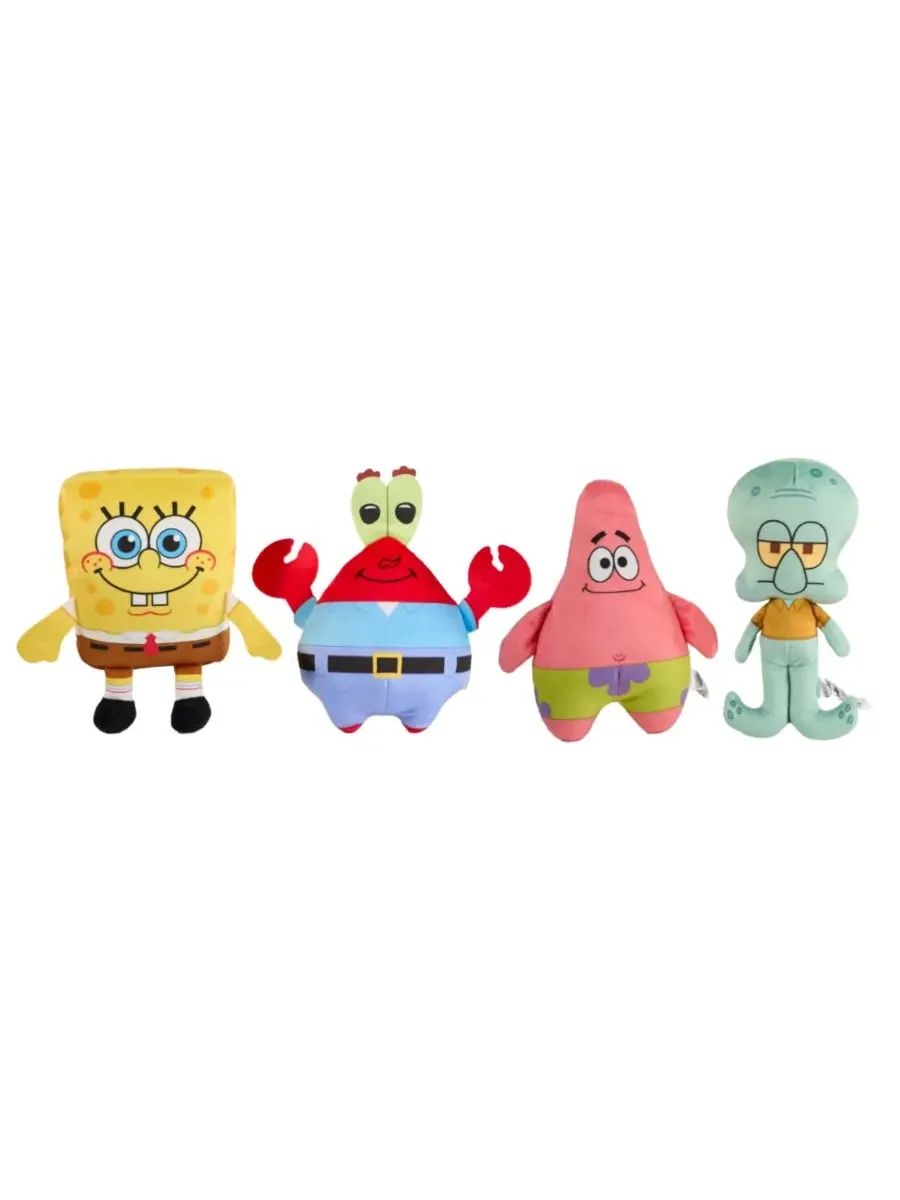 Мягкая игрушка Спанч Боб 20 см, набор из 4 штук Legend Toys, Open Miscellaneous — изображение 4 из 6