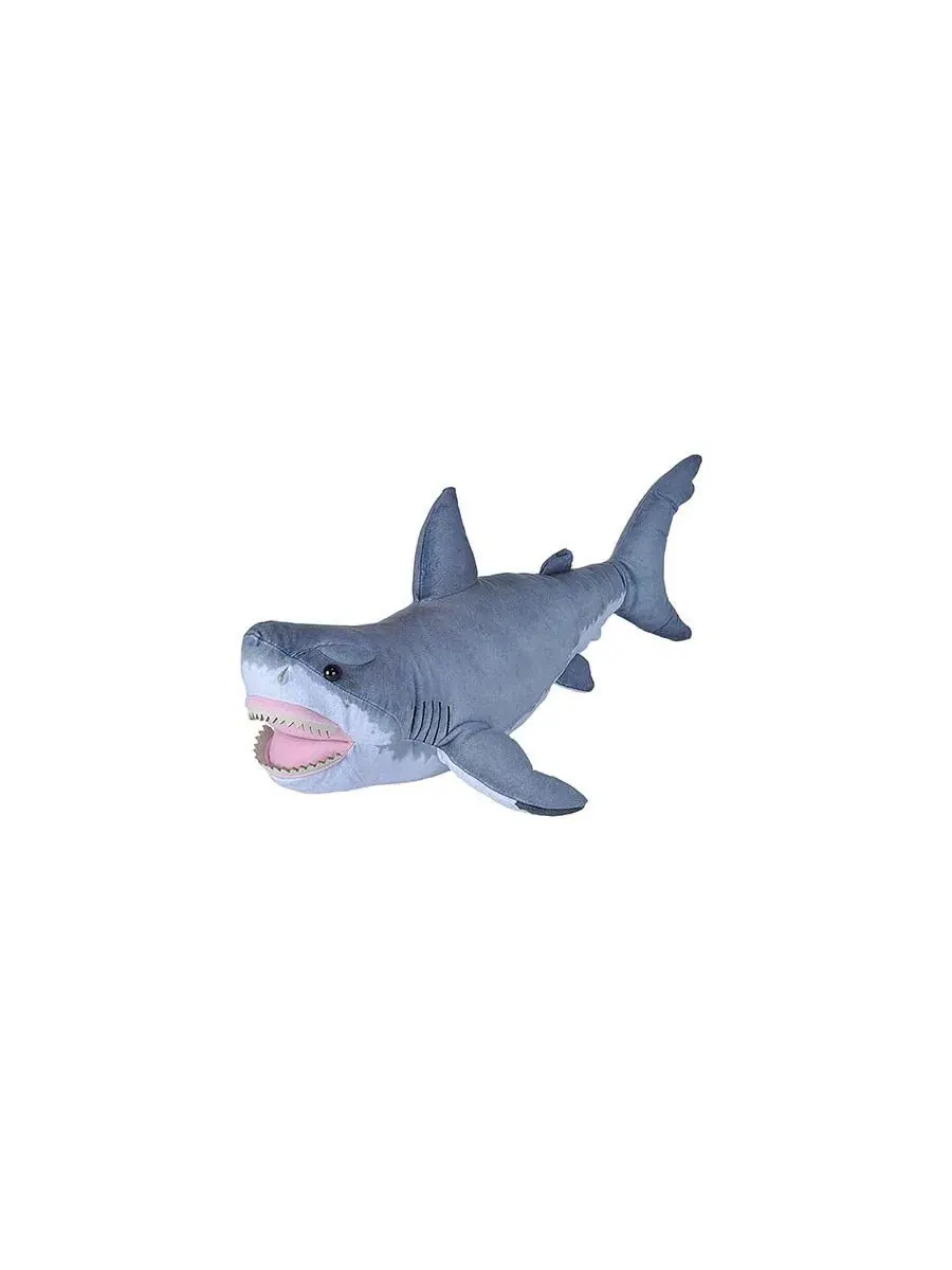 Мягкая игрушка акула Living Ocean Great White Shark, 51 см Wild Republic, Open Miscellaneous