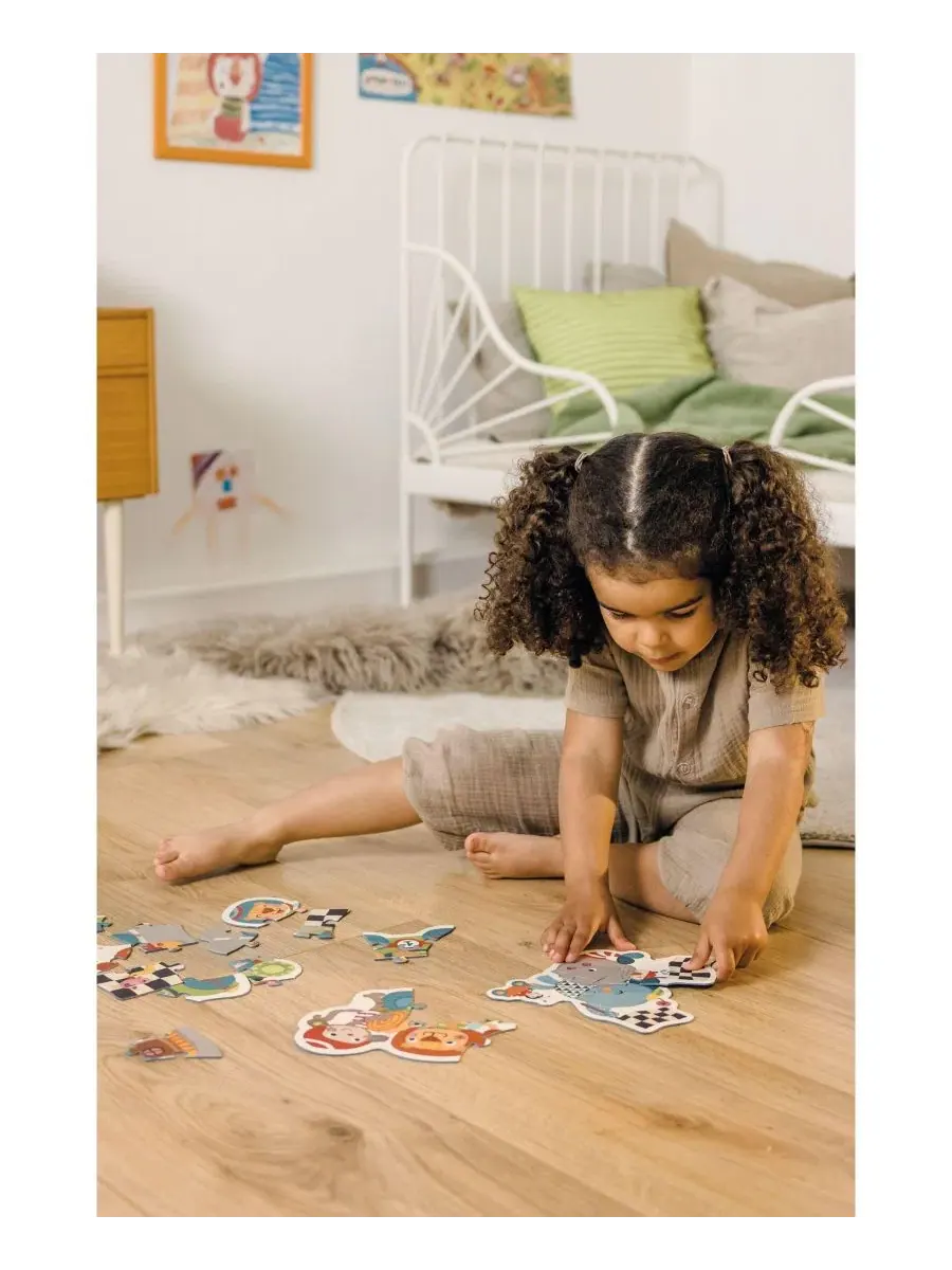 Детский пазл-гонка Bababoo Lion Race Figure Puzzle Bababoo and friends, Open Miscellaneous — изображение 3 из 6