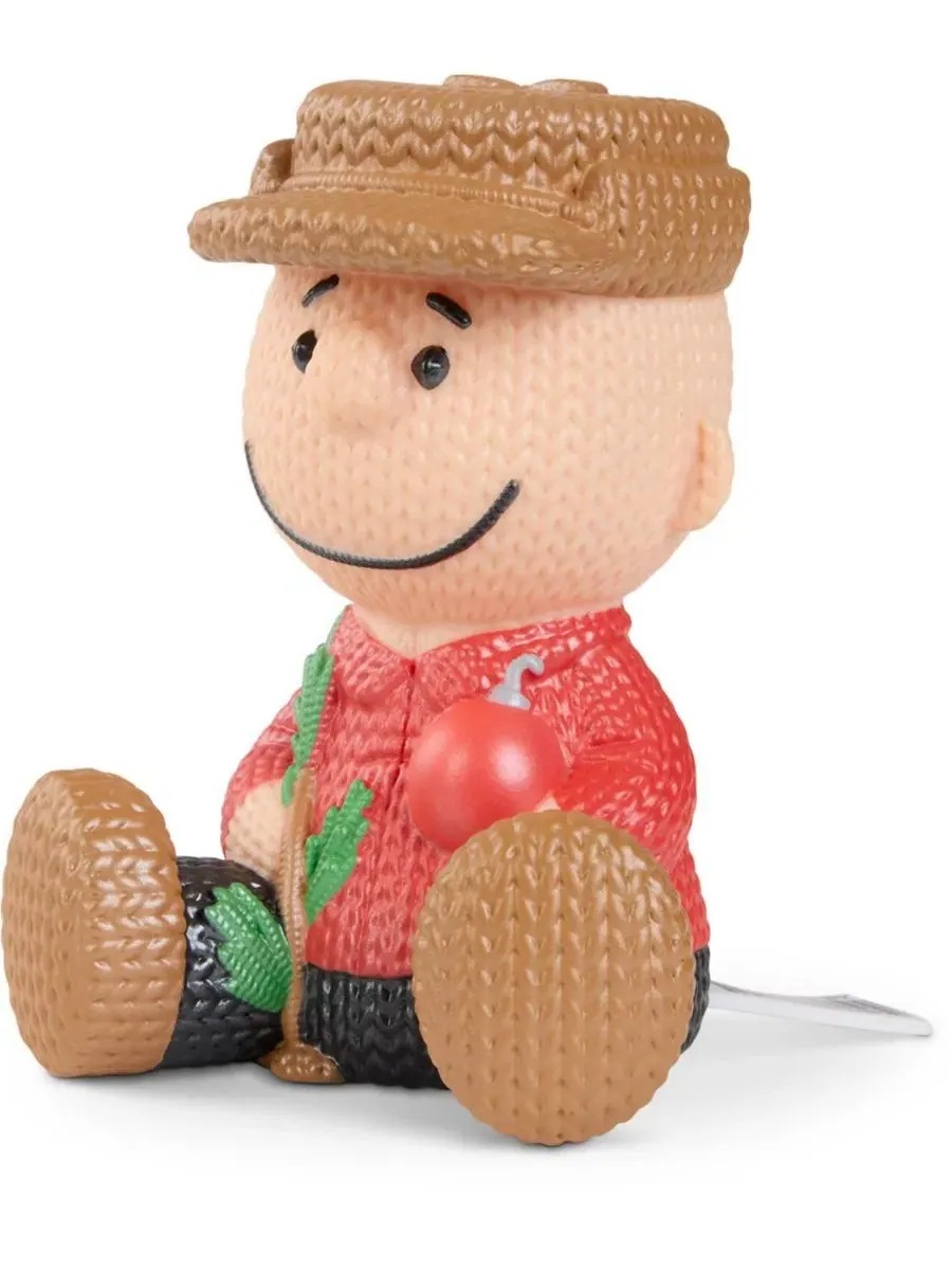 Коллекционная виниловая фигурка Charlie Brown Metallic Christmas Handmade By Robots, Open — изображение 2 из 3