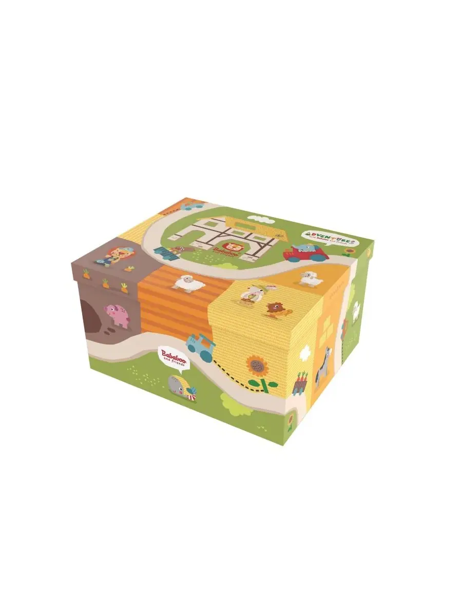 Деревянный игровой набор Farm Play World, 37 предметов Bababoo and friends, Open Miscellaneous — изображение 2 из 6