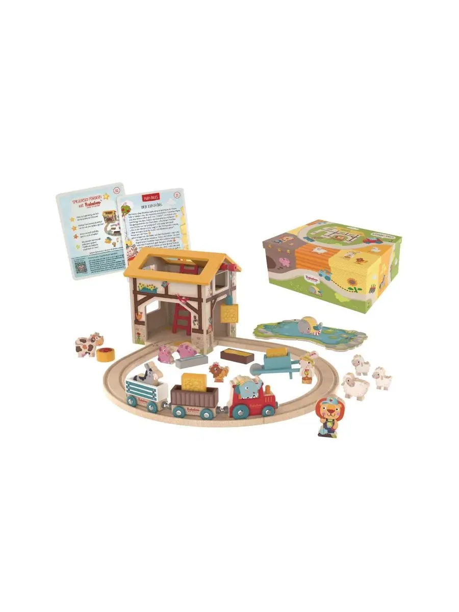 Деревянный игровой набор Farm Play World, 37 предметов Bababoo and friends, Open Miscellaneous — изображение 5 из 6