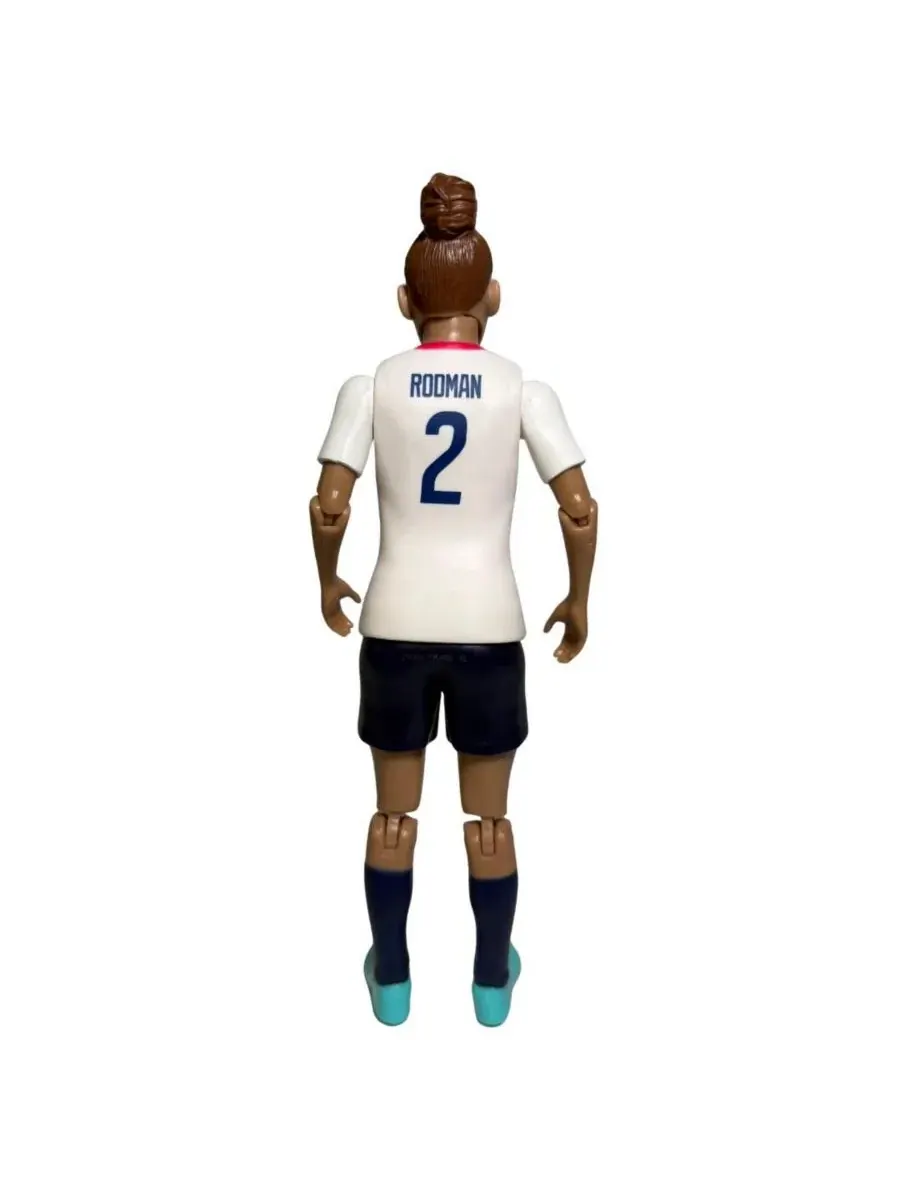 Коллекционная футбольная фигурка SOCKERS USWNT Тринити Родман, 20 см Banbo Toys — изображение 3 из 4