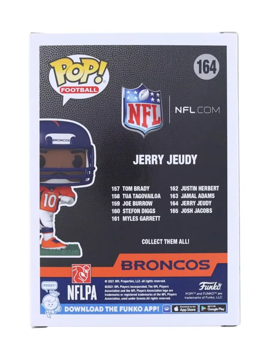 Виниловая фигурка Pop! NFL: Broncos- Jerry Jeudy (Home Uniform) Funko, Open Miscellaneous — изображение 3 из 3