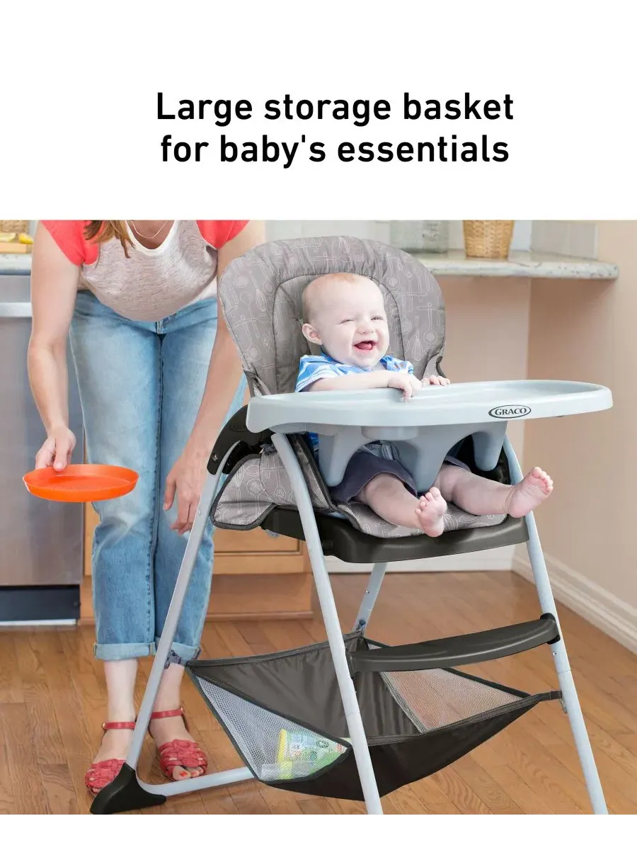 Детский стульчик для кормления Slim Snacker Graco — изображение 4 из 4