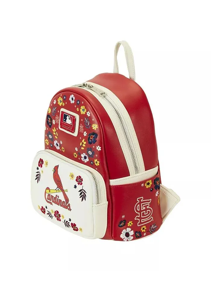 Рюкзак мужской Loungefly St Louis Cardinals Floral натуральная кожа — изображение 2 из 4