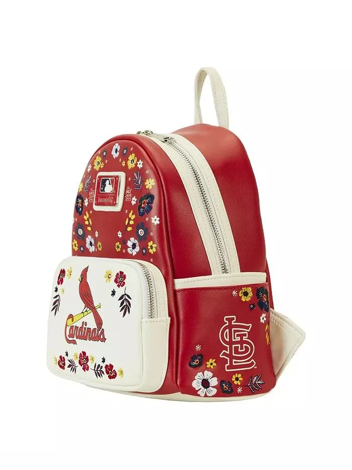 Рюкзак мужской Loungefly St Louis Cardinals Floral натуральная кожа — изображение 3 из 4