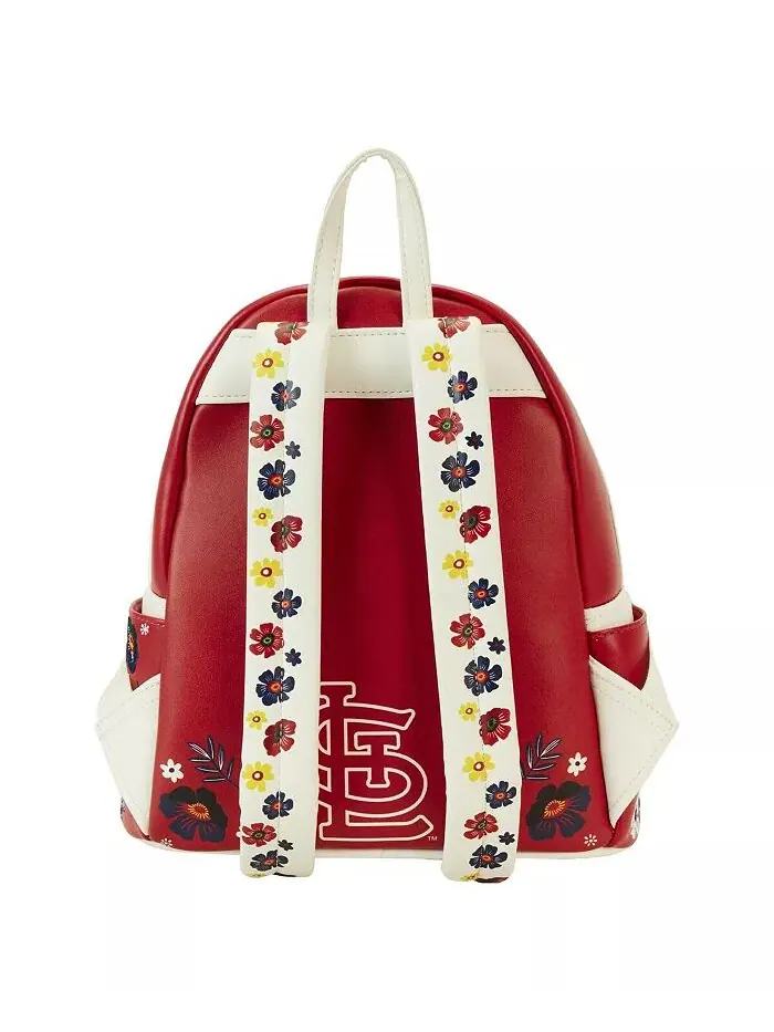 Рюкзак мужской Loungefly St Louis Cardinals Floral натуральная кожа — изображение 4 из 4