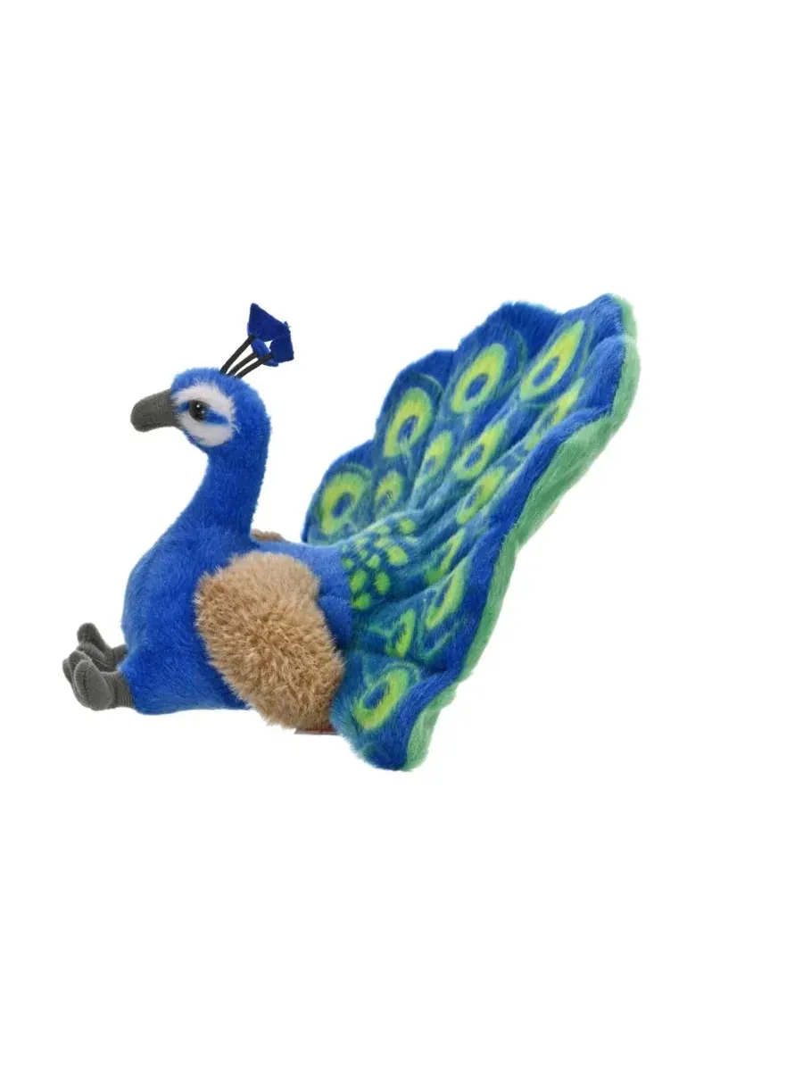 Павлин, Cuddlekins Mini, мягкая игрушка, подарок для детей, 20 см Wild Republic — изображение 2 из 3