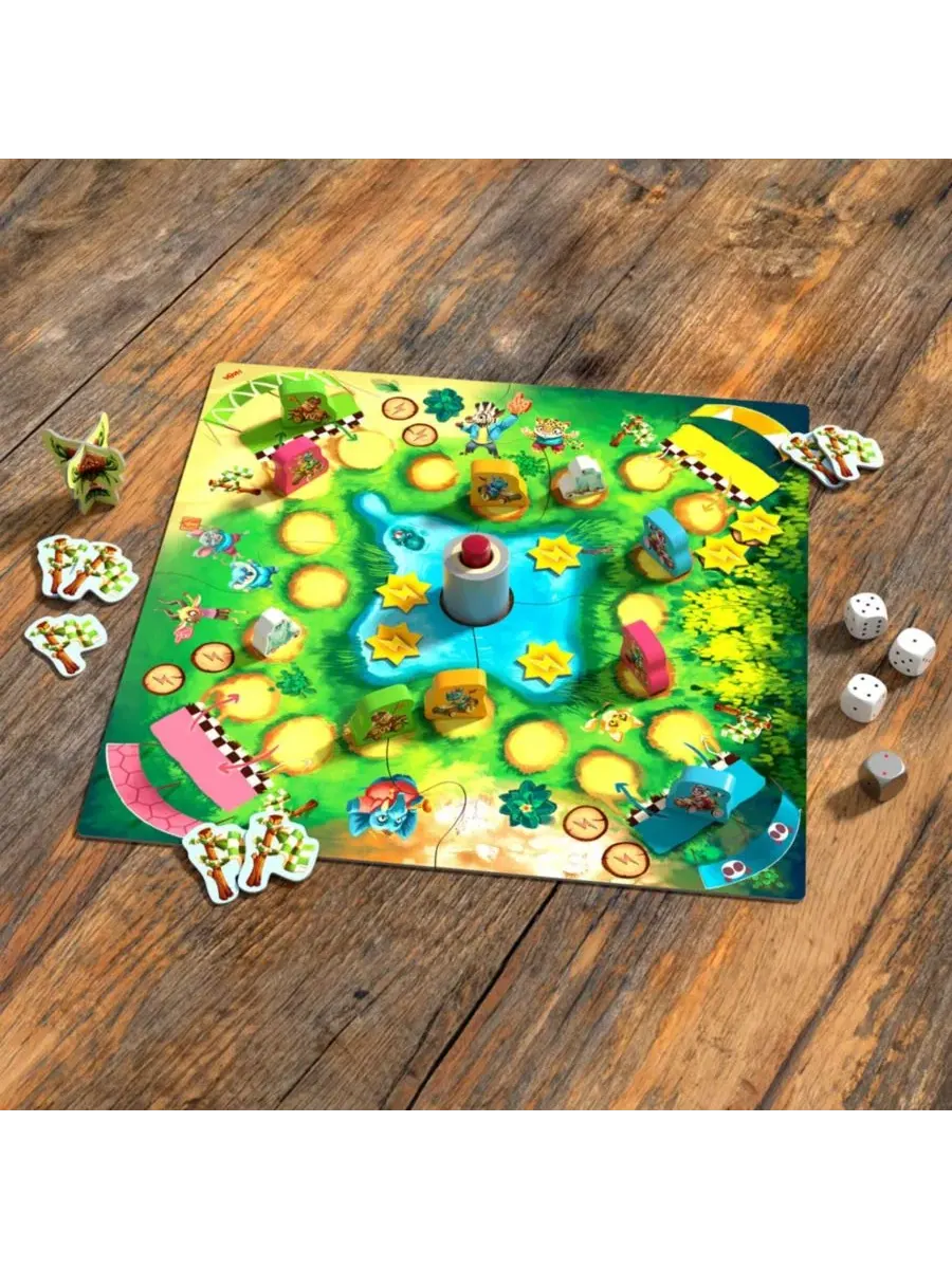 Настольная игра Bamboo Rally Cup - Hype in the Jungle Haba, Mutli — изображение 2 из 7