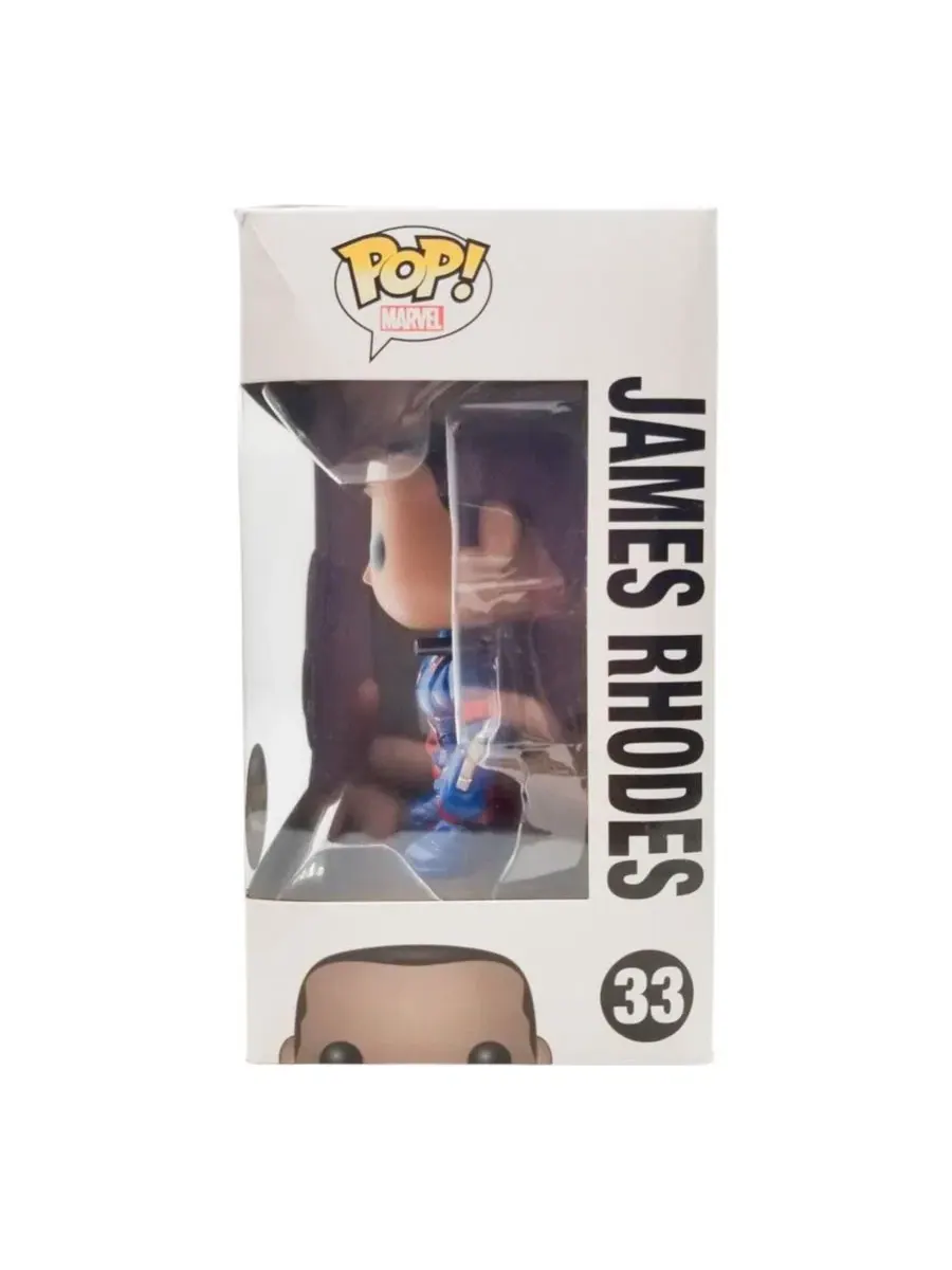 Фигурка Marvel Pop Vinyl: Железный человек 3, Джеймс Роудс, эксклюзив SDCC 2013, редкая версия Funko — изображение 4 из 7