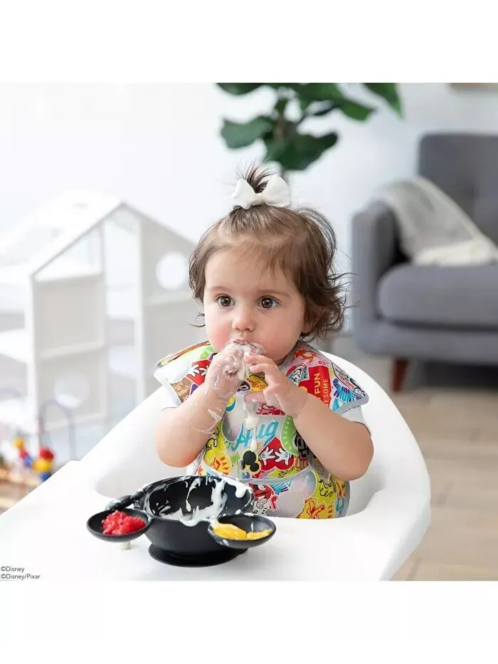 Супер нагрудники Baby Disney 100 Happy Faces, 2 шт Bumkins — изображение 3 из 7