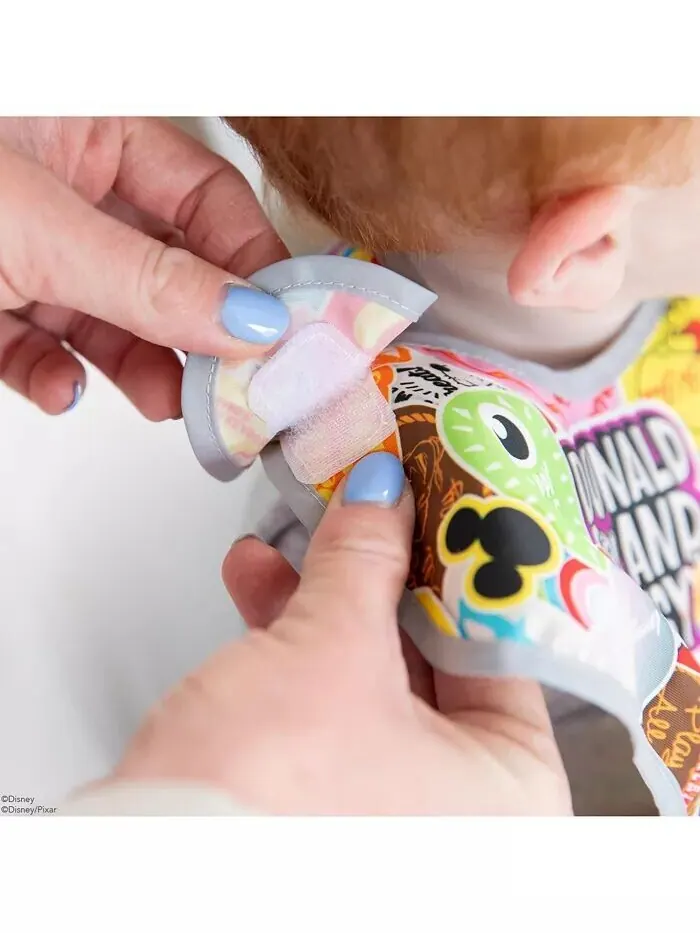 Супер нагрудники Baby Disney 100 Happy Faces, 2 шт Bumkins — изображение 7 из 7