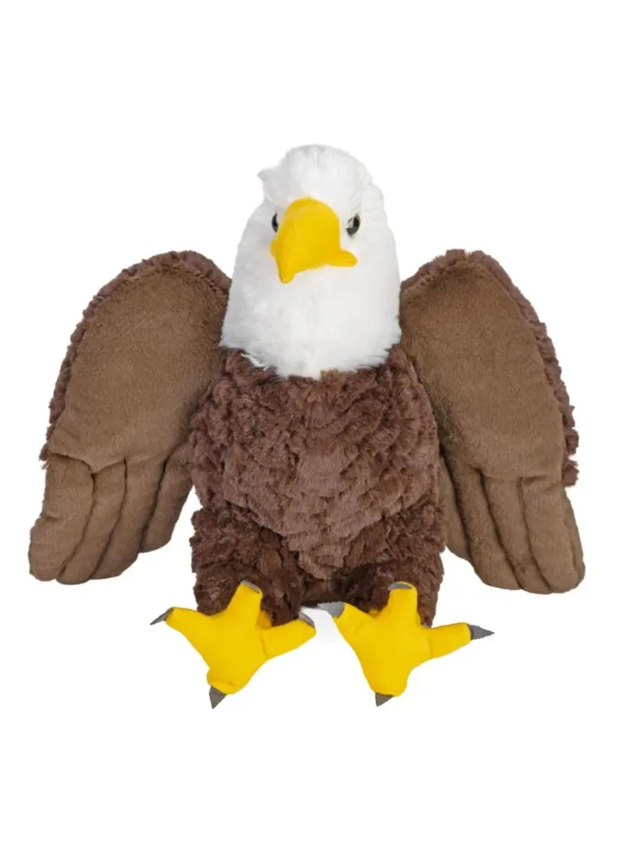 Мягкая игрушка Bald Eagle Plush Cuddlekins 12 дюймов Wild Republic, Open Miscellaneous — изображение 3 из 3
