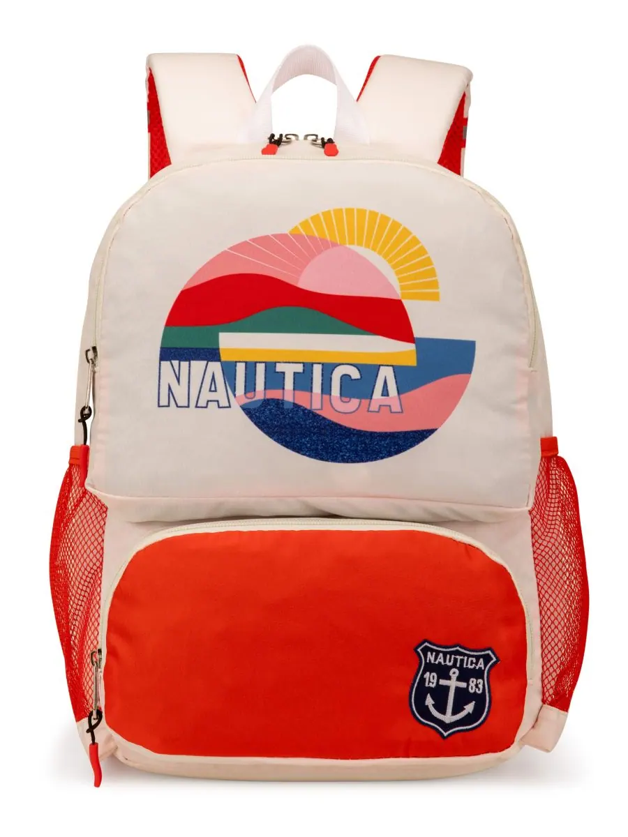Детский школьный рюкзак, высота 40 см Nautica, цвет sunny day