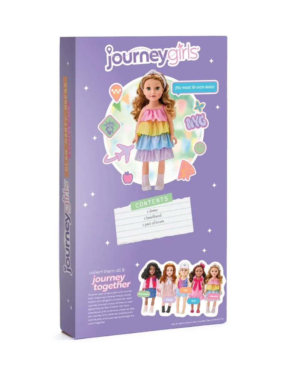 Гламурный набор платьев для вечеринки Journey Girls — изображение 8 из 9