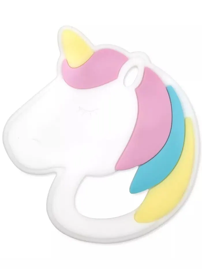 Силиконовый прорезыватель для маленьких девочек Essential Unicorn Bumkins