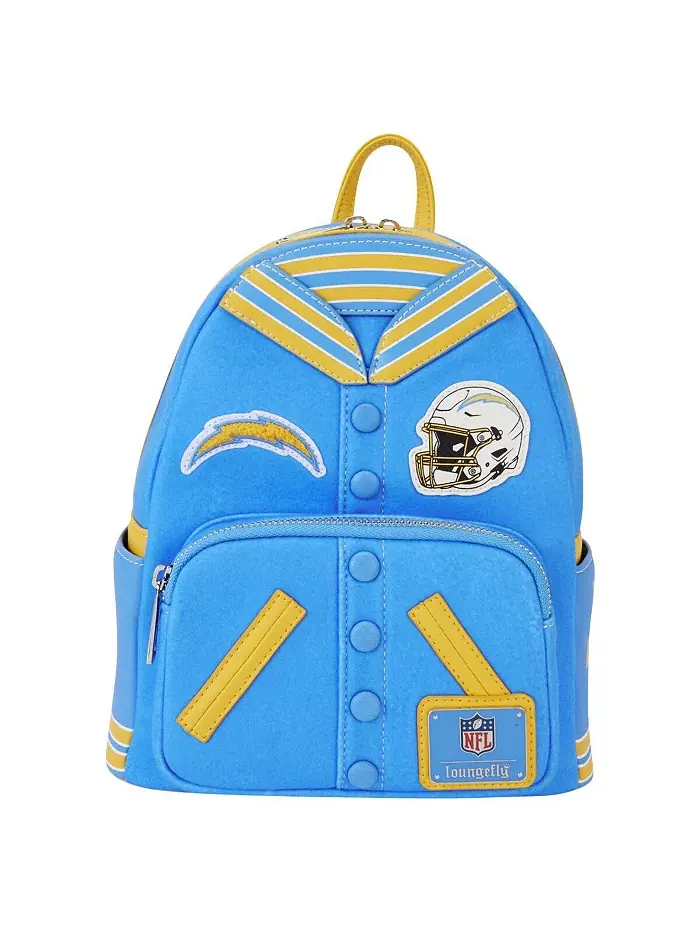 Рюкзак женский Loungefly Los Angeles Chargers Varsity натуральная кожа