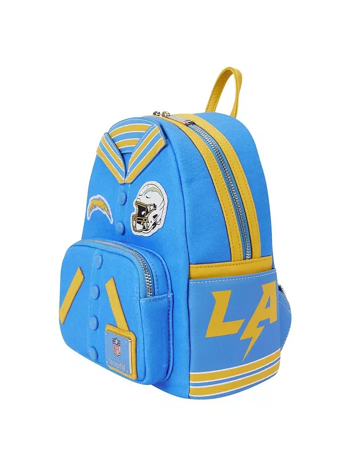 Рюкзак женский Loungefly Los Angeles Chargers Varsity натуральная кожа — изображение 2 из 5
