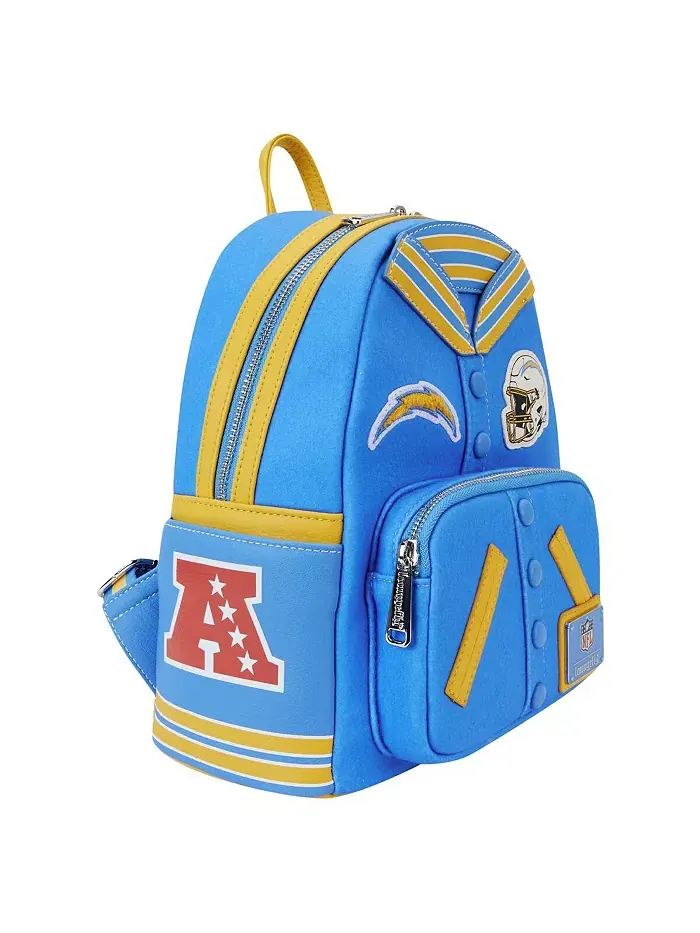 Рюкзак женский Loungefly Los Angeles Chargers Varsity натуральная кожа — изображение 4 из 5
