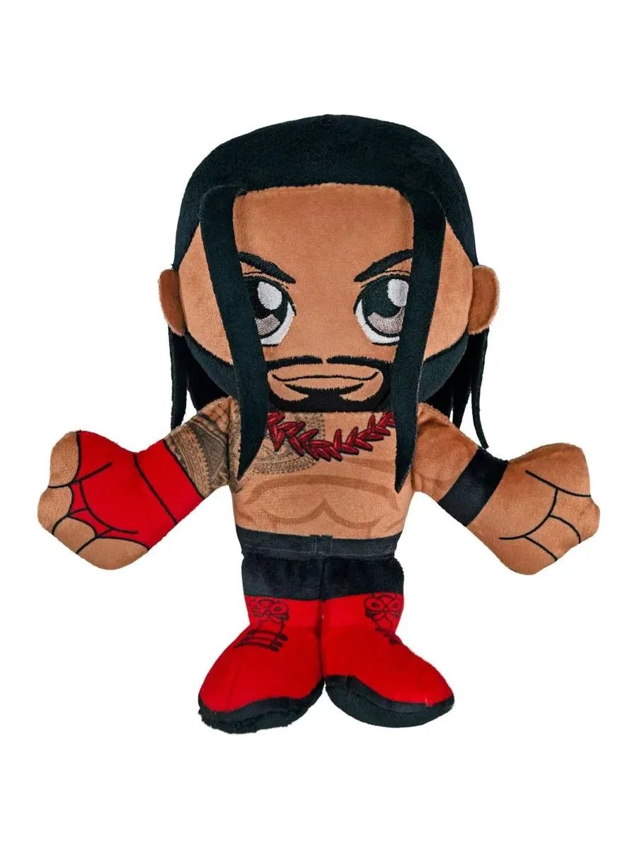 Мягкая плюшевая игрушка WWE Роман Рейнс 20 см (20 см) Курича в сидячем положении - в стиле чиби — изображение 3 из 7