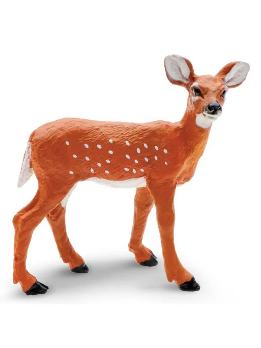 Фигурка белохвостого оленя Whitetail Fawn North American Wildlife Safari Ltd — изображение 2 из 2