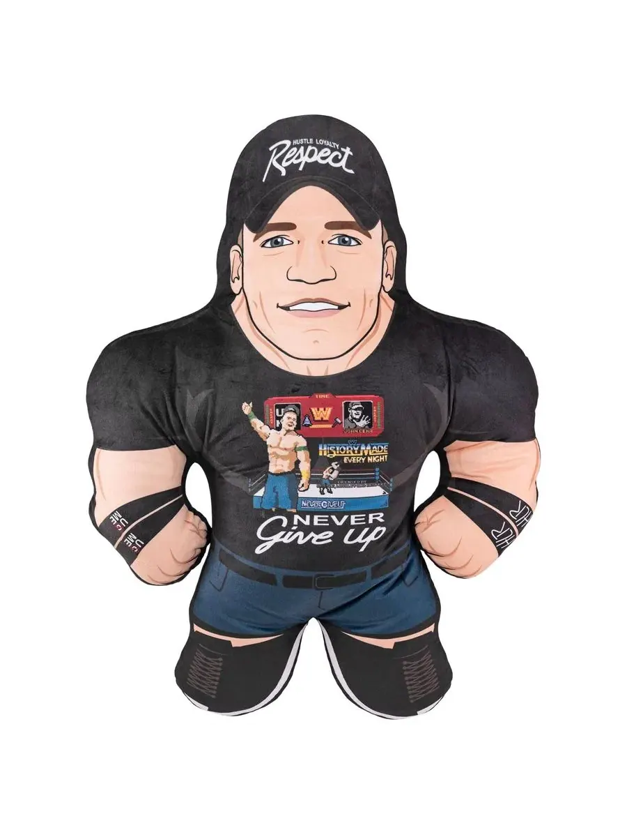 Мягкая плюшевая игрушка WWE Джон Сина, 61 см , для трибун Bleacher Creatures