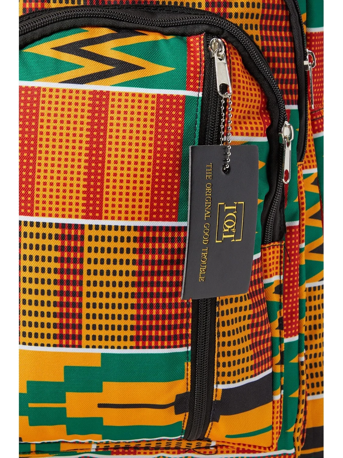 Рюкзак TOGT Cloth Poly Backpack The Original Good Trouble, цвет Kente — 4