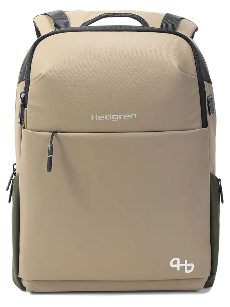Рюкзак Hedgren Tram Laptop Backpack — бежевый