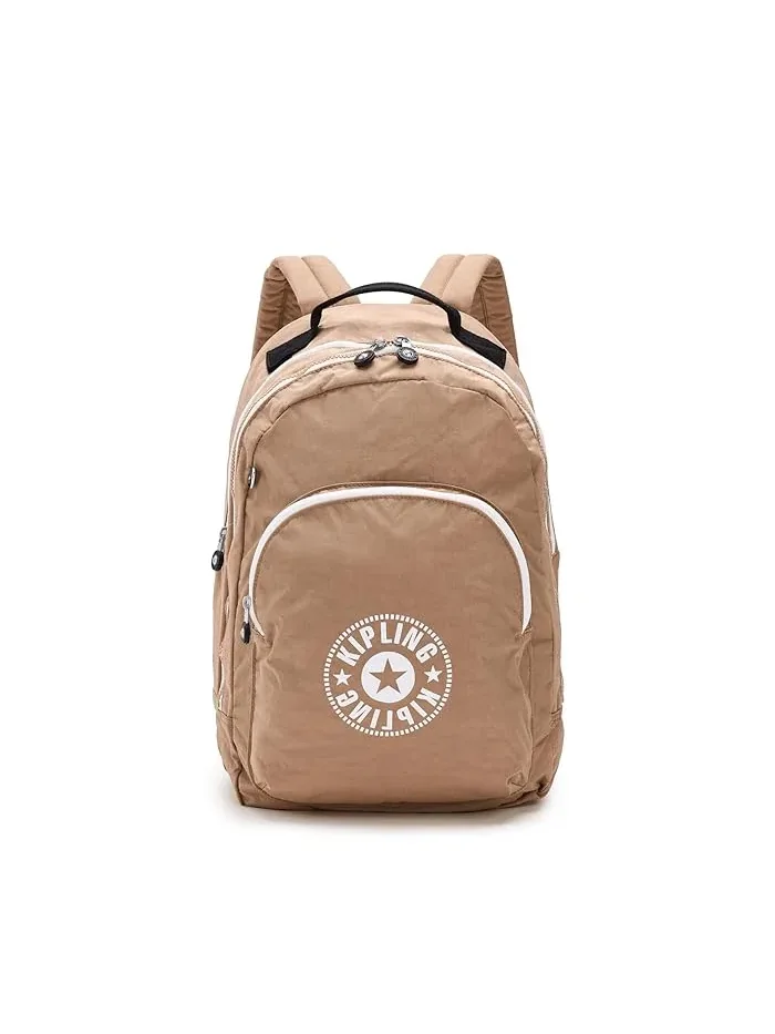 Рюкзак женский Kipling Curtis Extra нейлон — бежевый