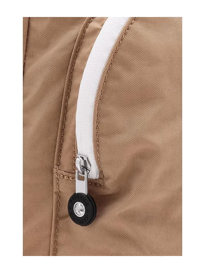 Рюкзак женский Kipling Curtis Extra нейлон — изображение 4 из 5, бежевый