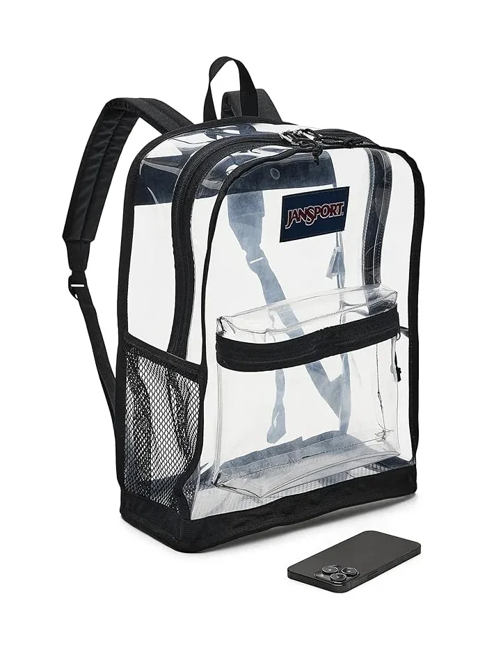 Рюкзак женский JanSport Clear искусственная кожа — 3