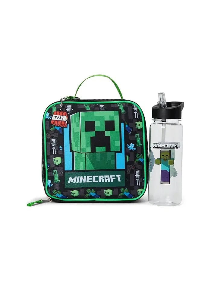 Рюкзак детский Minecraft Creeper 5-предметный набор BIOWORLD Kids — 3