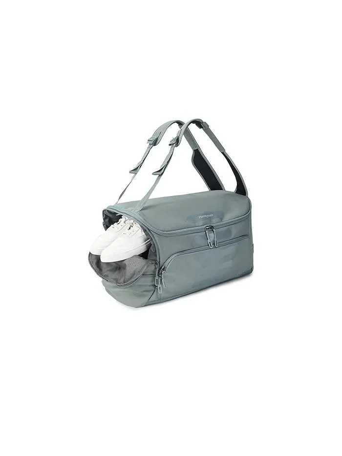 Сумка-трансформер Sojourn Duffle/Backpack Hedgren — изображение 4 из 5, серый/зеленый