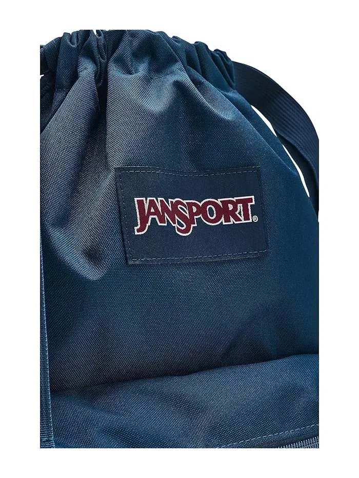 Рюкзак женский JanSport Draw Sack Navy полиэстер — 4